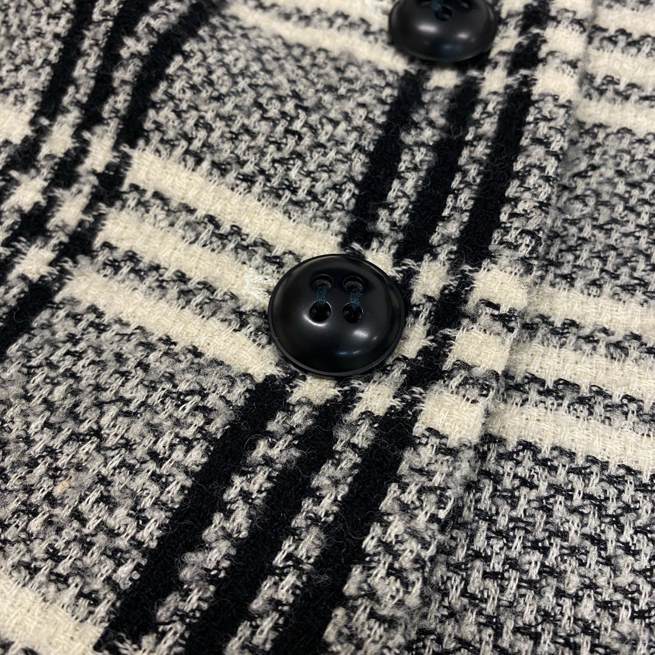 2L27 Vintage Christian Dior ヴィンテージ クリスチャンディオール Plaid Overcoat オーバーコート 格子柄 Size 11 レディース 女性用k02i