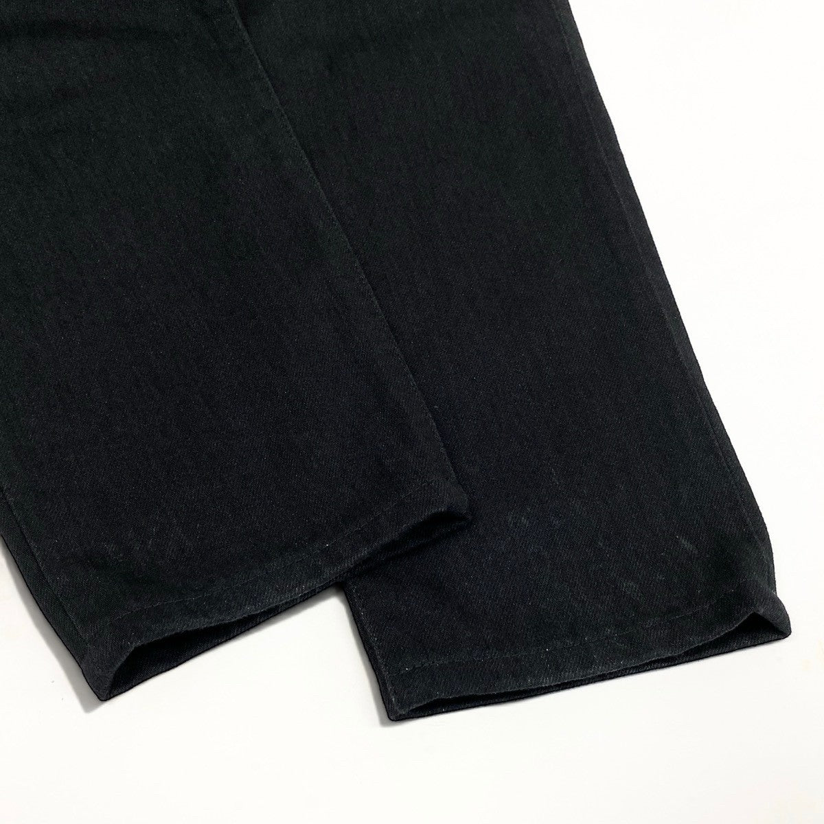 13i14 SAINTLAURENT サンローラン デニムパンツ ボトムス イタリア製 26サイズ ブラック コットン100％ レディースu02t