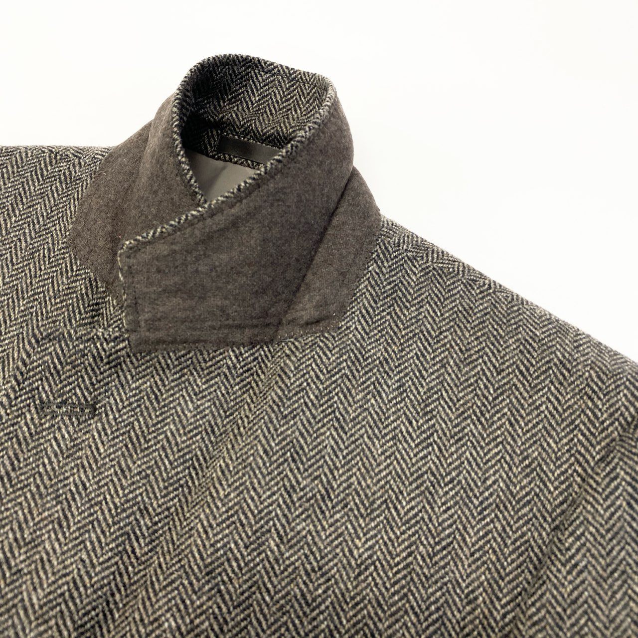 62a28 Burberrys バーバリーズ スリーピース スーツセットアップ テーラードジャケト スラックス ヘリンボーン 92-80-170 A5 ブラウン系 メンズ 男性用o07t