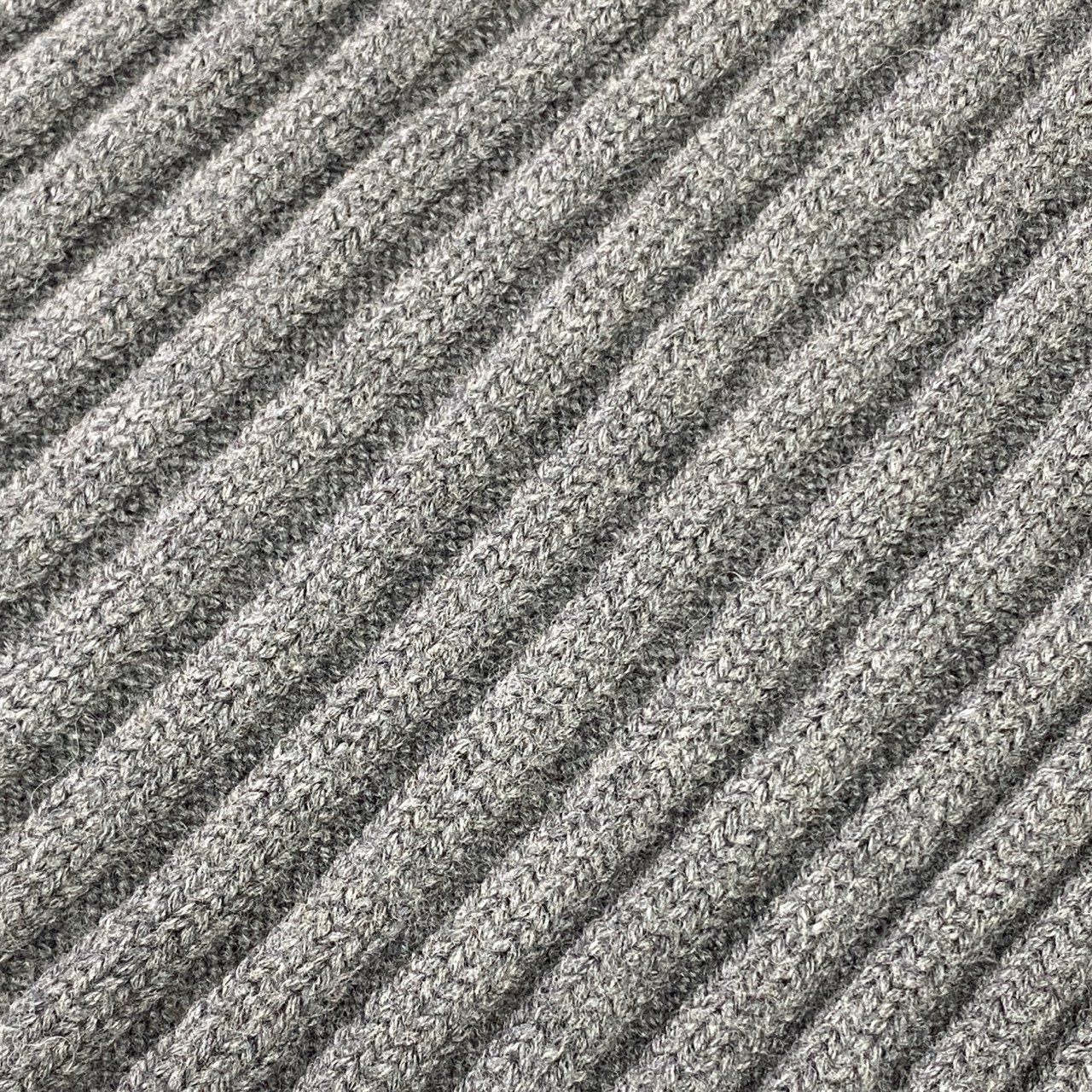 a20 Dior HOMME ディオールオム ウールニットマフラー グレー Wool イタリア製 ショール スヌード ストール