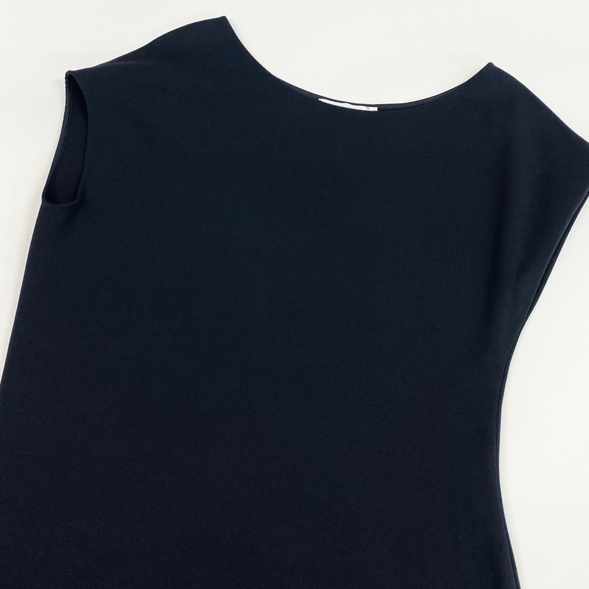 Ee25 【美品】 JIL SANDER ジルサンダー アシンメトリーワンピース ドレスワンピース サイズ40 ネイビー レディース 女性服ta1