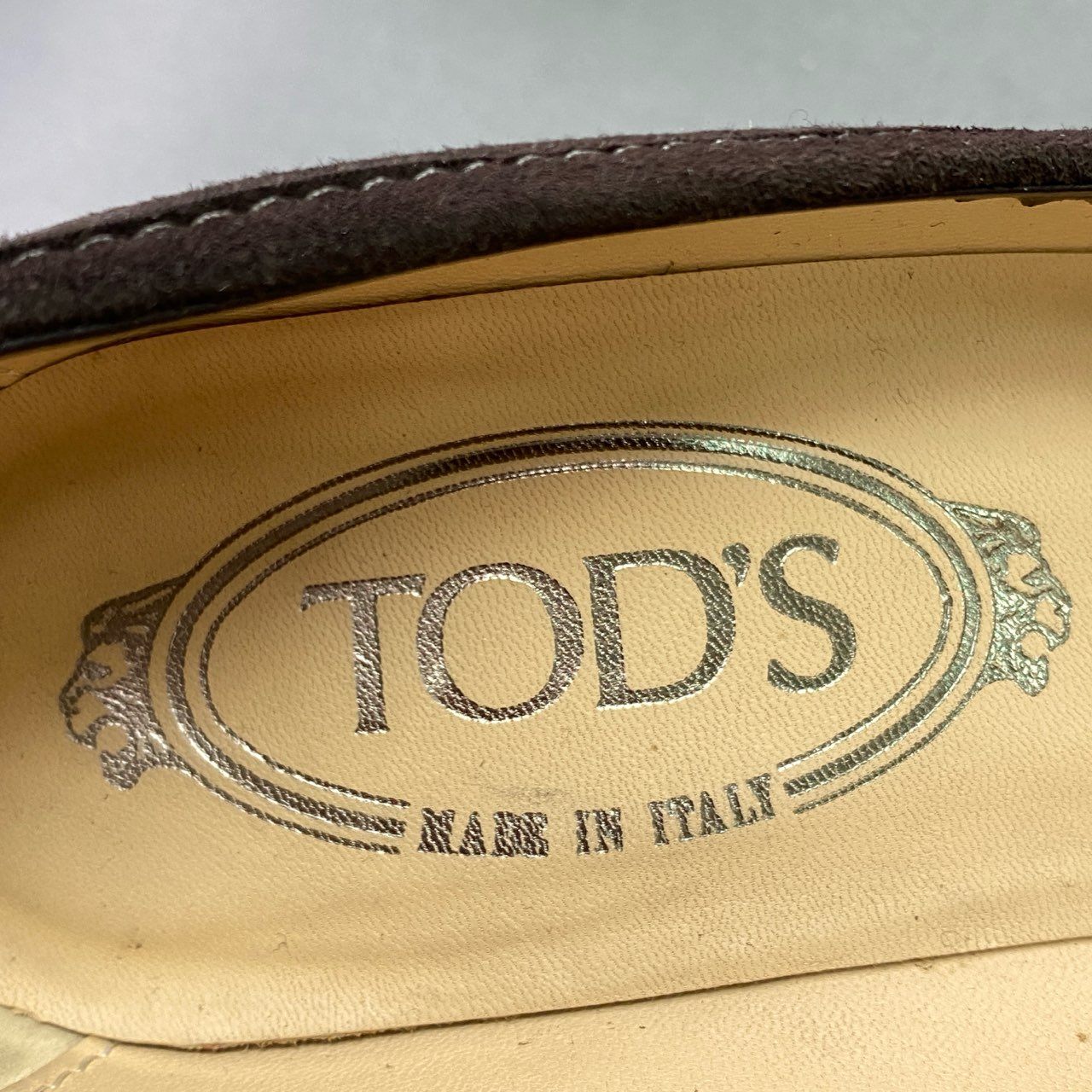 4k6 TOD'S トッズ スウェードレザー パンプス レザーパンプス サイズ36 ダークブラウン レディース 女性用 靴 シューズ