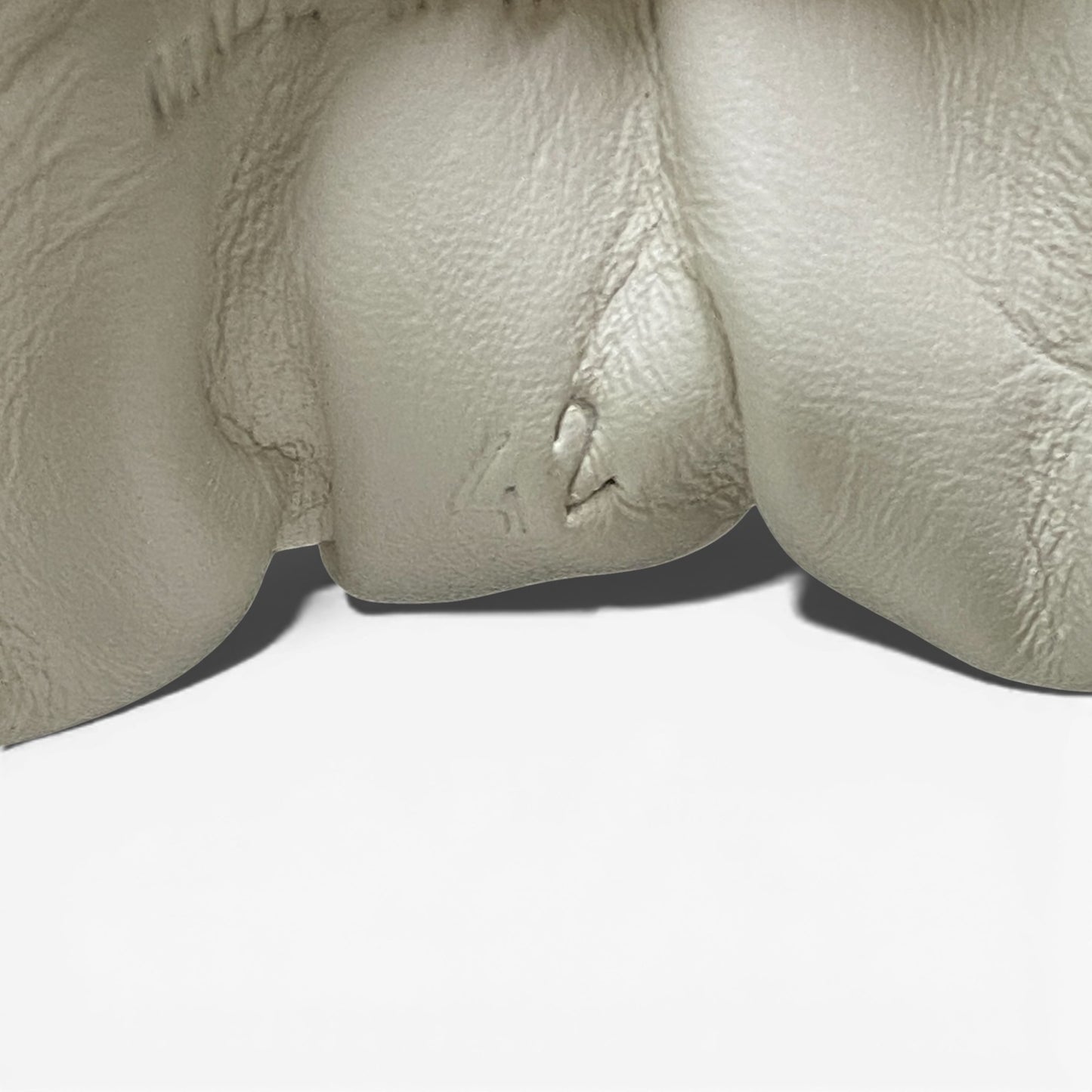 1a22 《美品》 定価￥174,900 JIL SANDER ジルサンダー ORB LEATHER SNEAKERS オーブ レザースニーカー サイズ42 ホワイト 厚底 イタリア製 シューズt18r