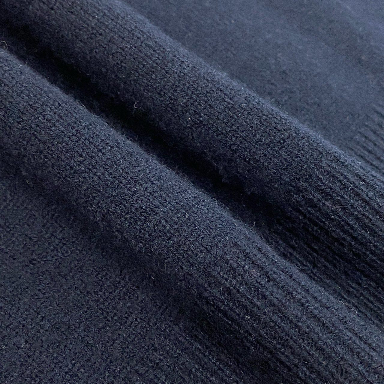 85a16 【美品】 CELINE セリーヌ 切替ニットワンピース 膝丈 ウールカシミヤ混 ロングスリーブ レディース 女性用 S マルチカラーo07t