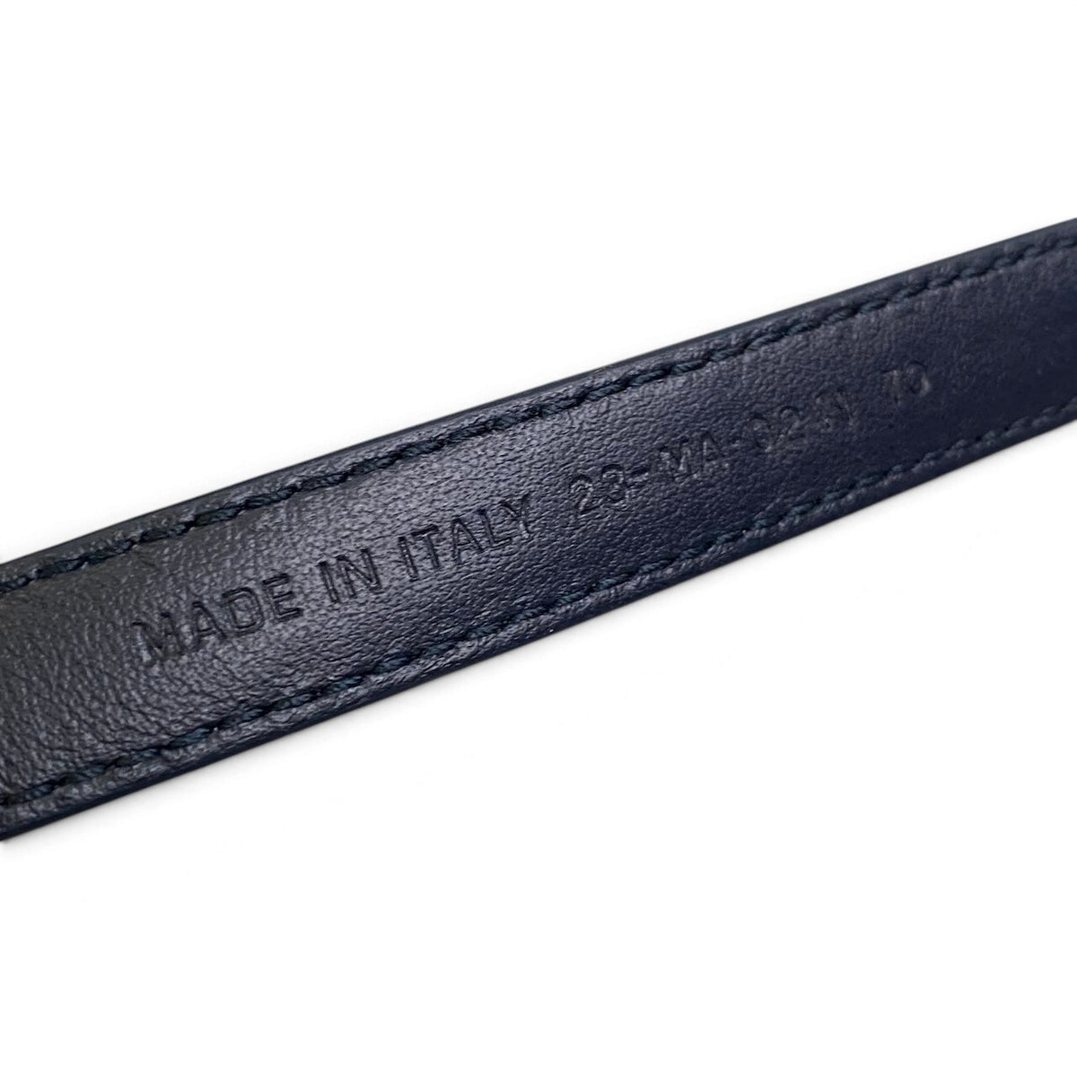 j15 《新品同様》 Christian Dior クリスチャンディオール ロゴバックル ハート レザーベルト 23-MA-0241 70 ブラック レッド レザーu02t