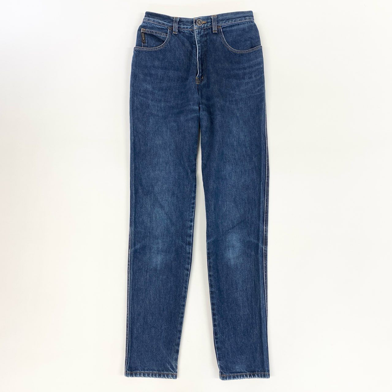 75j29 ARMANI JEANS アルマーニジーンズ デニムパンツ  ボトム ジップフライ イタリア製 29サイズ インディゴ メンズu02t