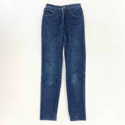 75j29 ARMANI JEANS アルマーニジーンズ デニムパンツ  ボトム ジップフライ イタリア製 29サイズ インディゴ メンズu02t