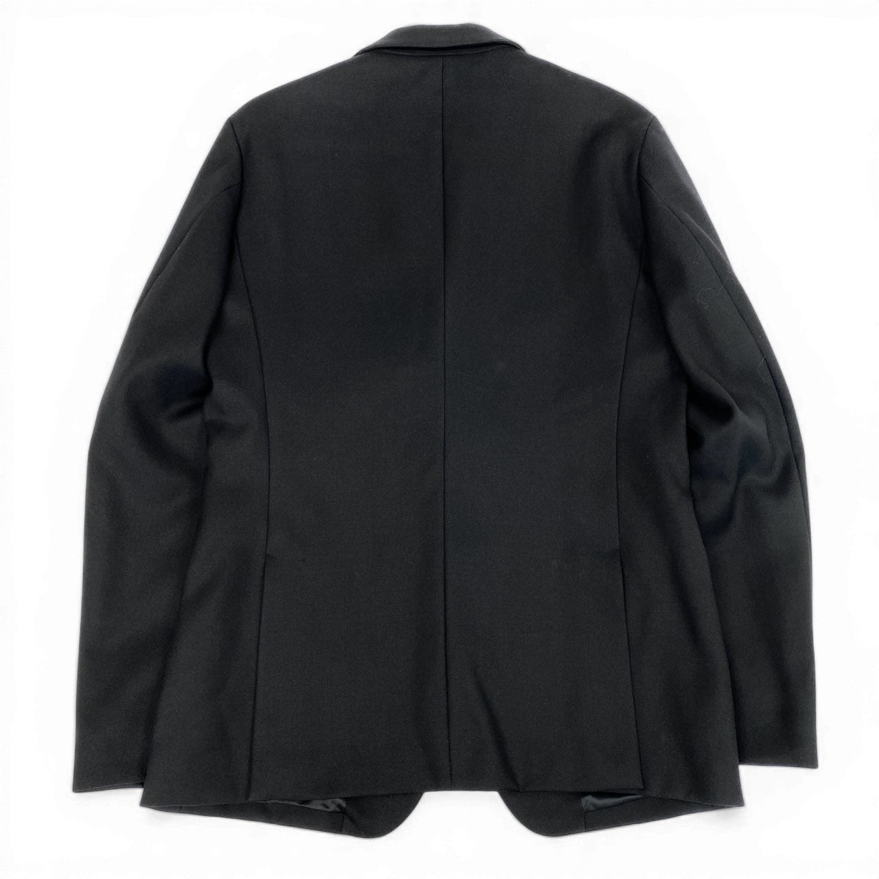 Md9 JILSANDER ジルサンダー テーラードジャケット ウールジャケット ブレザー イタリア製 54サイズ ブラック ウール100％ メンズ 男性用o07t