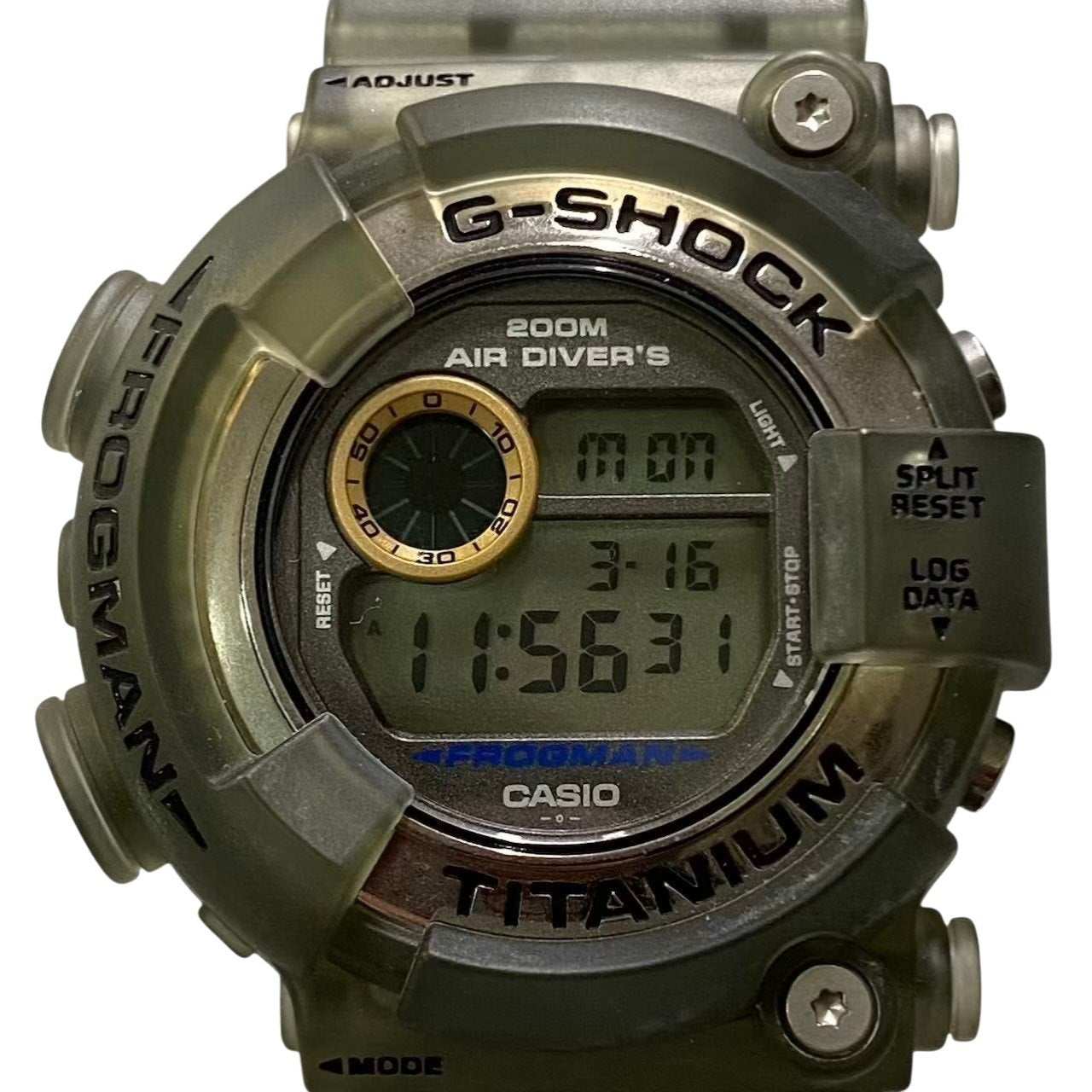 c23 CASIO G-SHOCK カシオ Gショック DW-8200AC フロッグマン アメリカカップ2000 腕時計 デジタルウォッチk02i