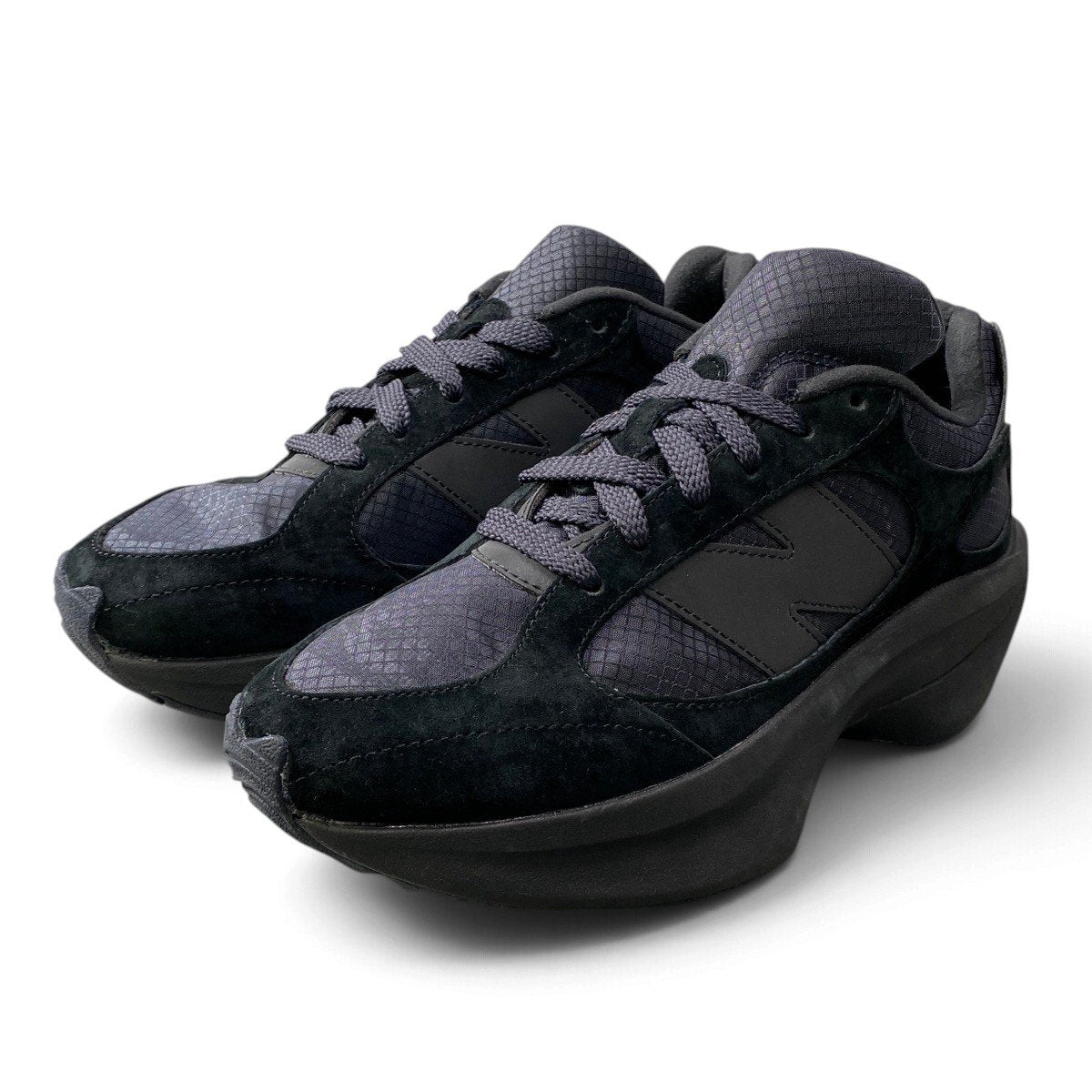 3j14 NEW BALANCE ニューバランス WRPD RUNNER ワープドランナー ローカットスニーカー UMRPDEBO NBJ-1174840 サイズ26cm ブラック メンズ 紳士靴o07t