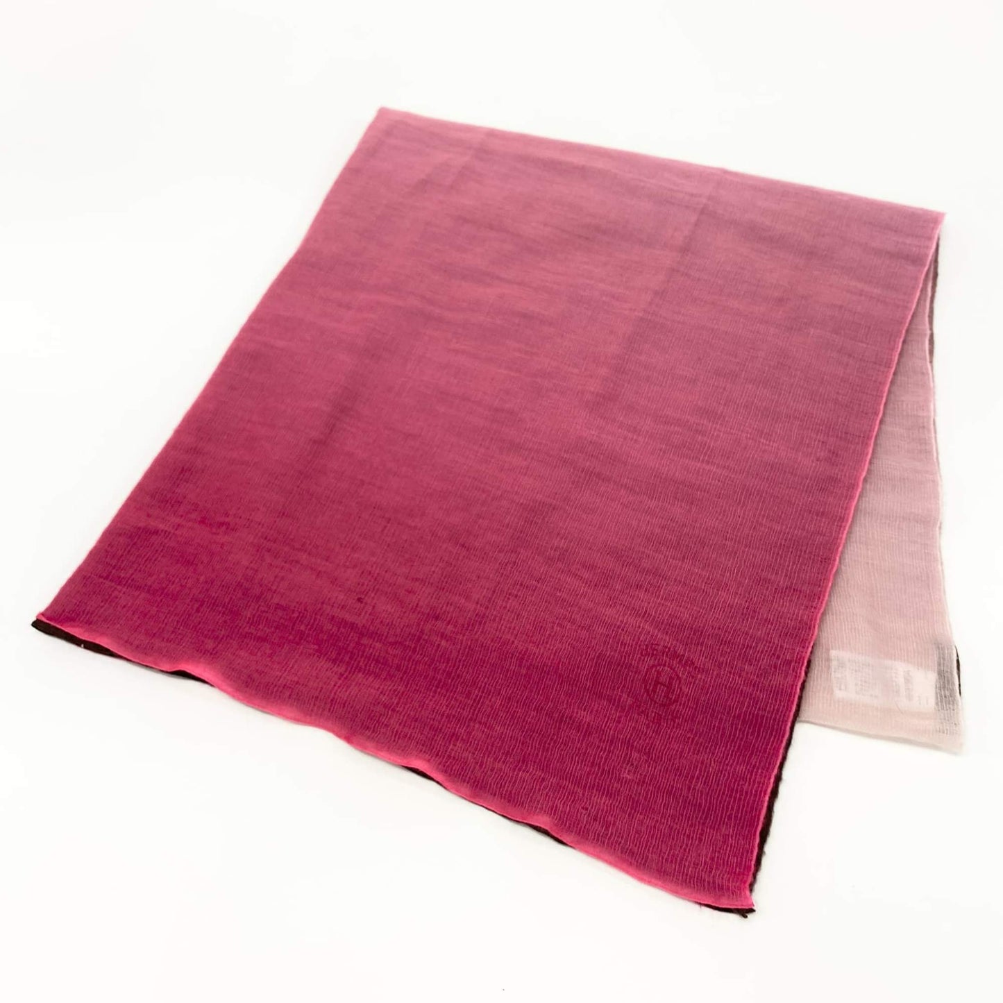 l20 HERMES エルメス エトール プリュム 超大判 ストール 90cm×20cm グラデーション Hロゴ入り ネパール製 レディース マフラーk02i