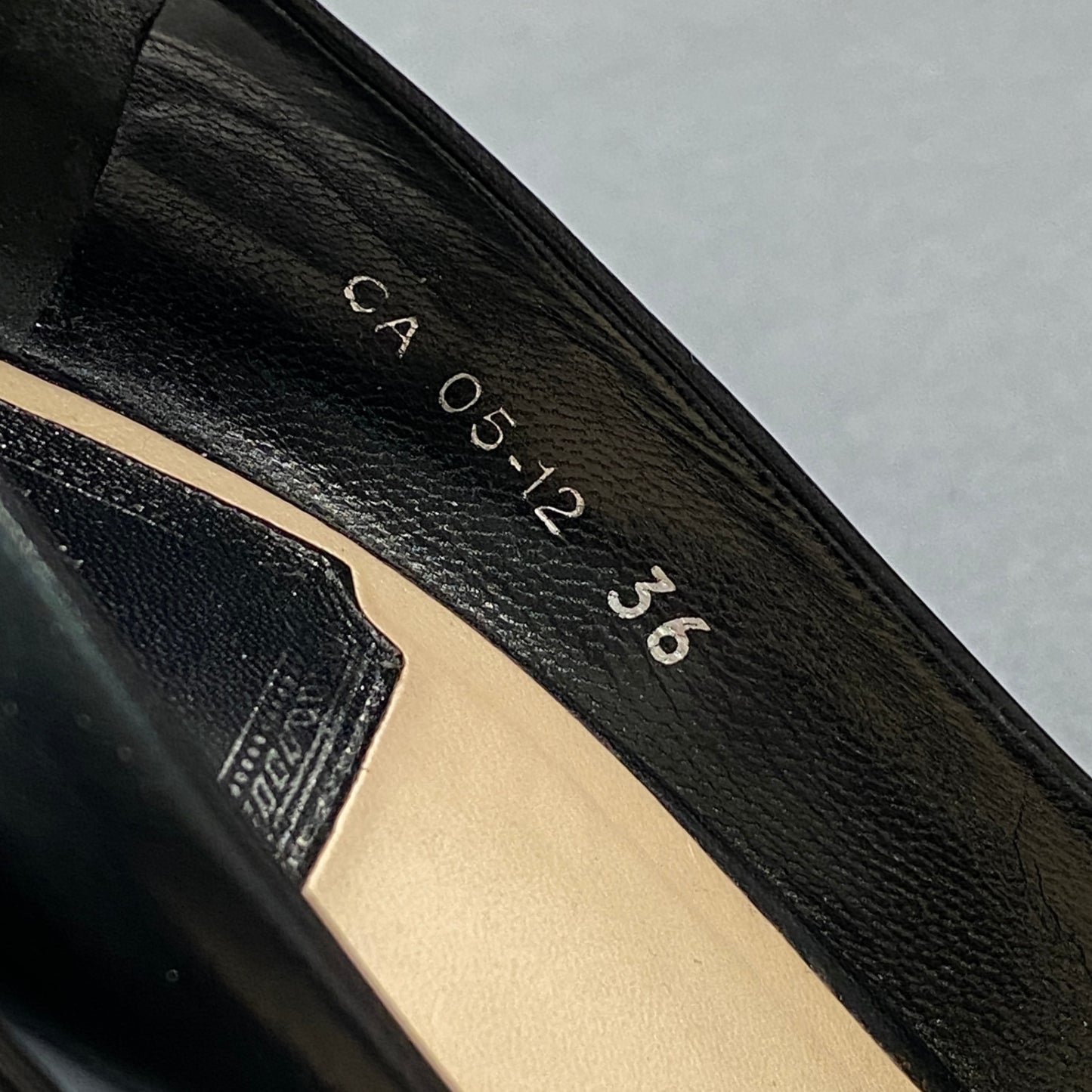 1g31 Christian Dior クリスチャン ディオール CD金具 ヒールパンプス 36 ブラック レザー シューズ フォーマル 結婚式k02i