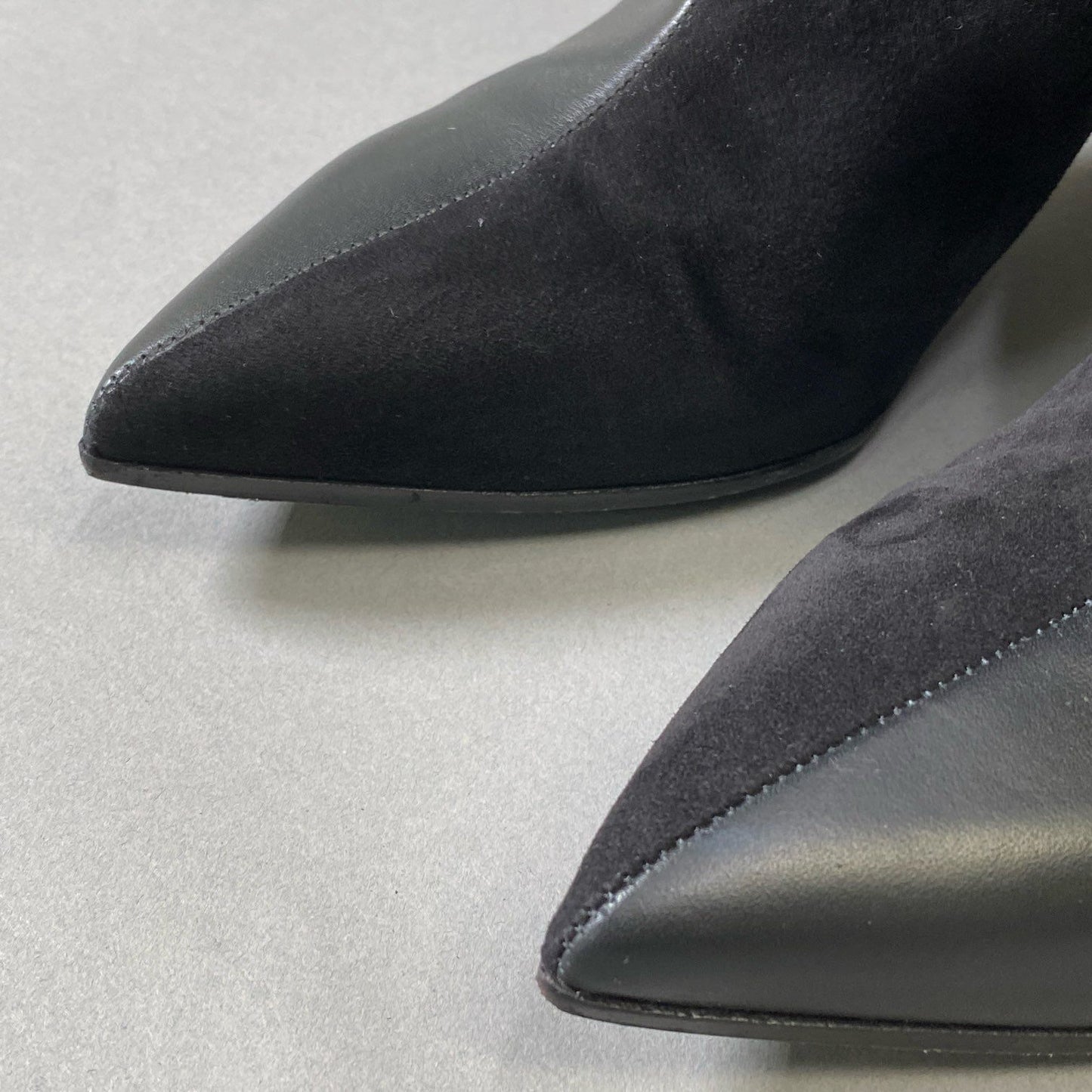 3i30 《美品》 HERMES エルメス Stiefel Hilona 55 ヒローナ55 イロナ ロングブーツ ヒールブール シェーブルヴェロア ヴォ―スープル 35 ブラック レディース 箱付きt18r