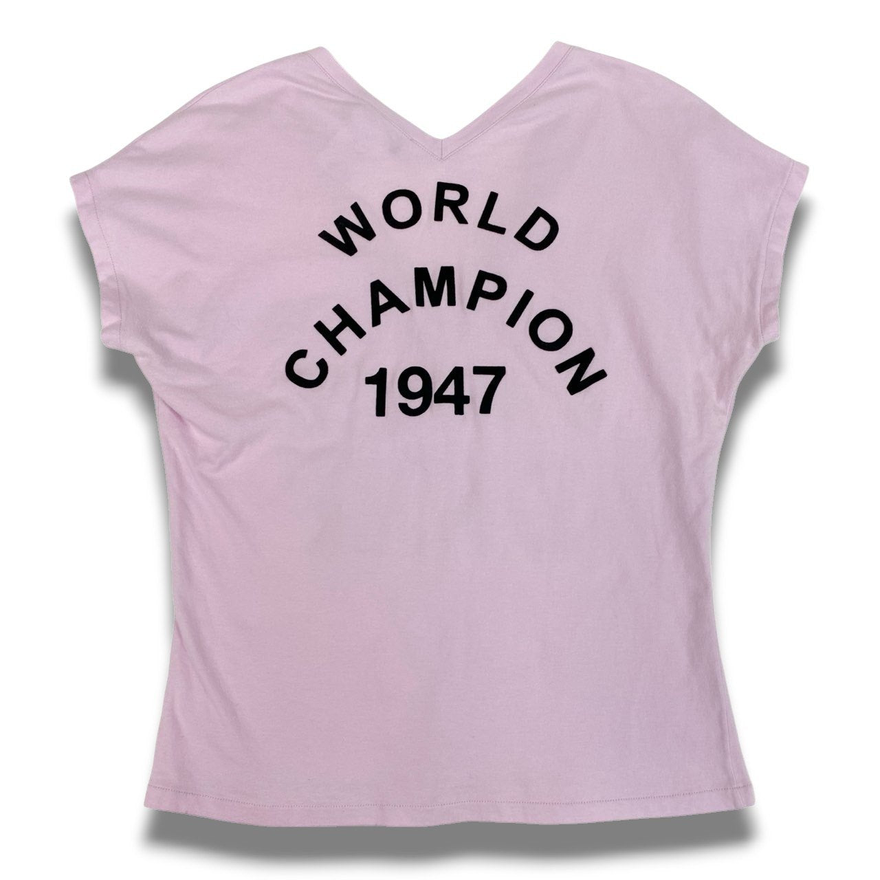 Ib2 Christian Dior クリスチャンディオール ガリアーノ期 J’ADORE ロゴ 半袖Tシャツ カットソー 3H16155400 38 ピンク コットン レディースu02t