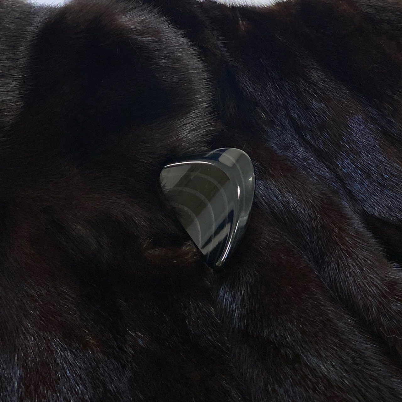 43k14【美品】EMBA エンバ 毛皮コート ファーコート ミンクファー ミンクコート ロングコート 装飾ボタン 裏地総柄 ダークブラウン レディースu02t