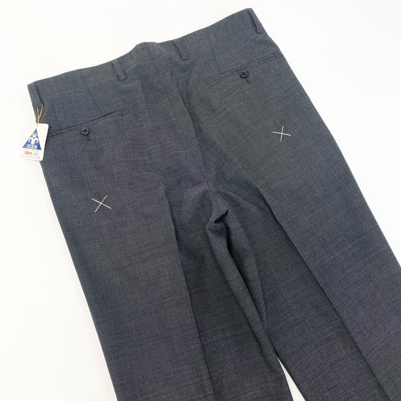 19k27 A.V.V HOMME アーヴェヴェ セットアップスーツ ダブルブレスト メンズ 紳士服 ビジネス フォーマル 96 AB5 グレー ウール100％u02t