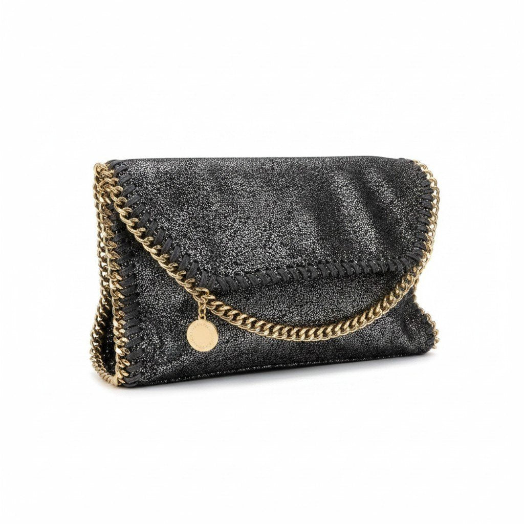 Bi10 STELLA McCARTNEY ステラマッカートニー Falabella ファラベラ チェーンショルダーバッグ ブラック 保存袋付t18r