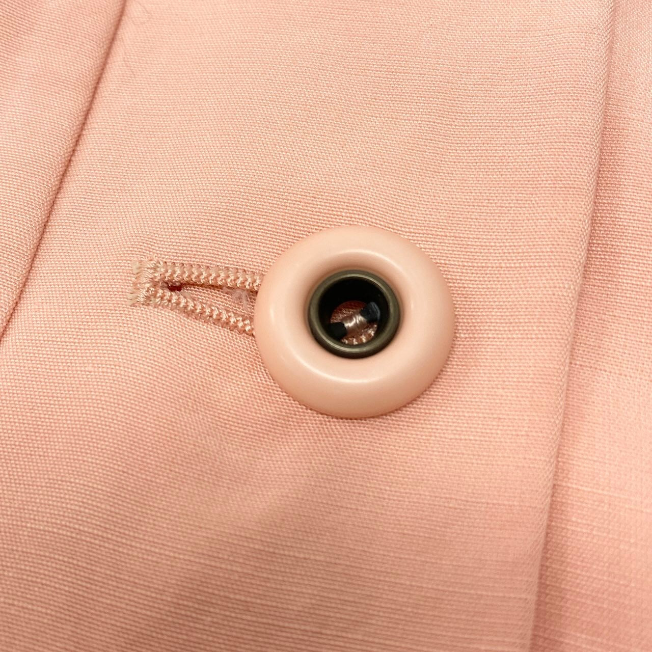15c24 Mademoiselle Dior マドモアゼル ディオール スカートセットアップ ジャケット タイトスカート 丸襟 Sサイズ ピンク系 レディース 女性用o07t
