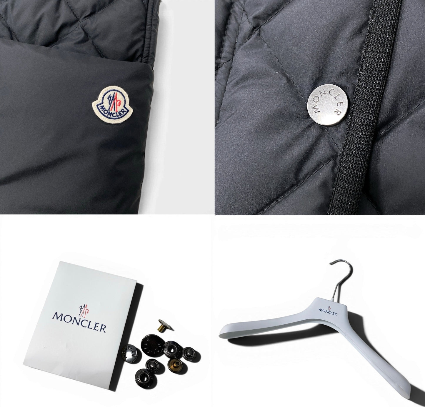 77g23 【未使用タグ付】 MONCLER モンクレール 定価 \236,500 Butor Vest  ロング ダウンベスト I20931A00072 サイズ0 ブラック レディースt18r