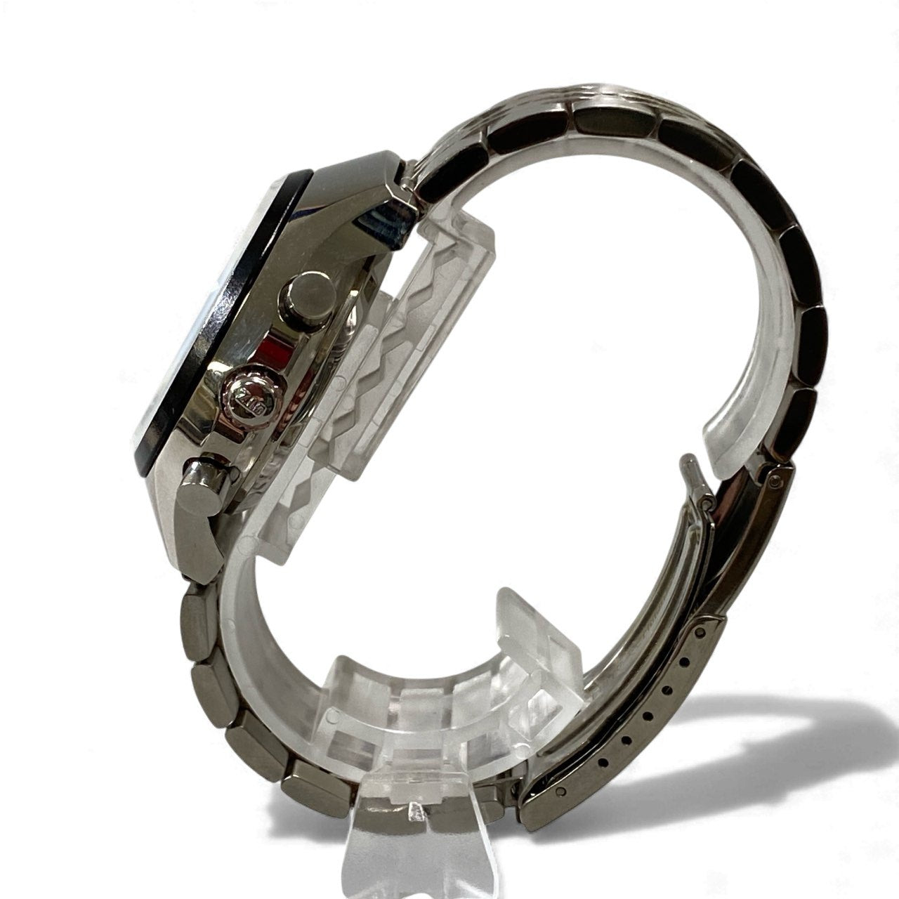 k16《可動》 CITIZEN シチズン 自動巻き クロノグラフ 腕時計 4-901169 シルバー 23石 AT チャレンジタイマーt18r