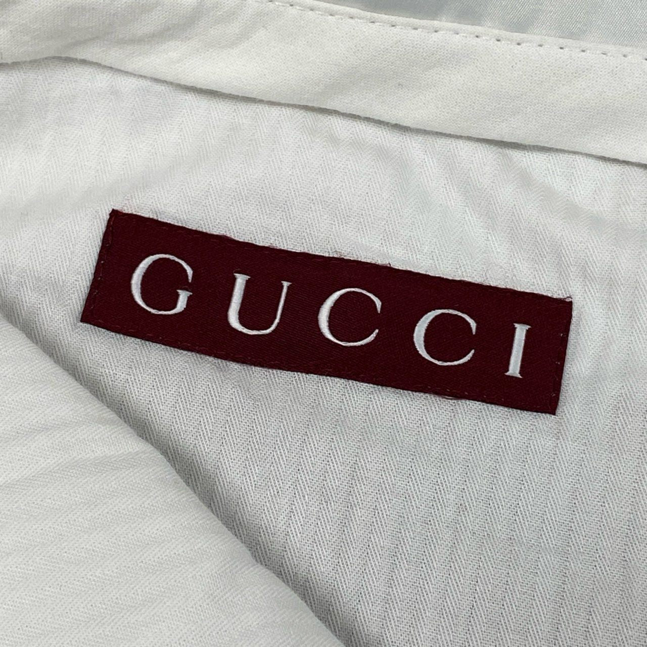 Ec2　《美品》 GUCCI グッチ 近年 ハウンドトゥース スラックスパンツ トラウザーズパンツ 814299 サイズ48 ブラウン系 ウール メンズu02t
