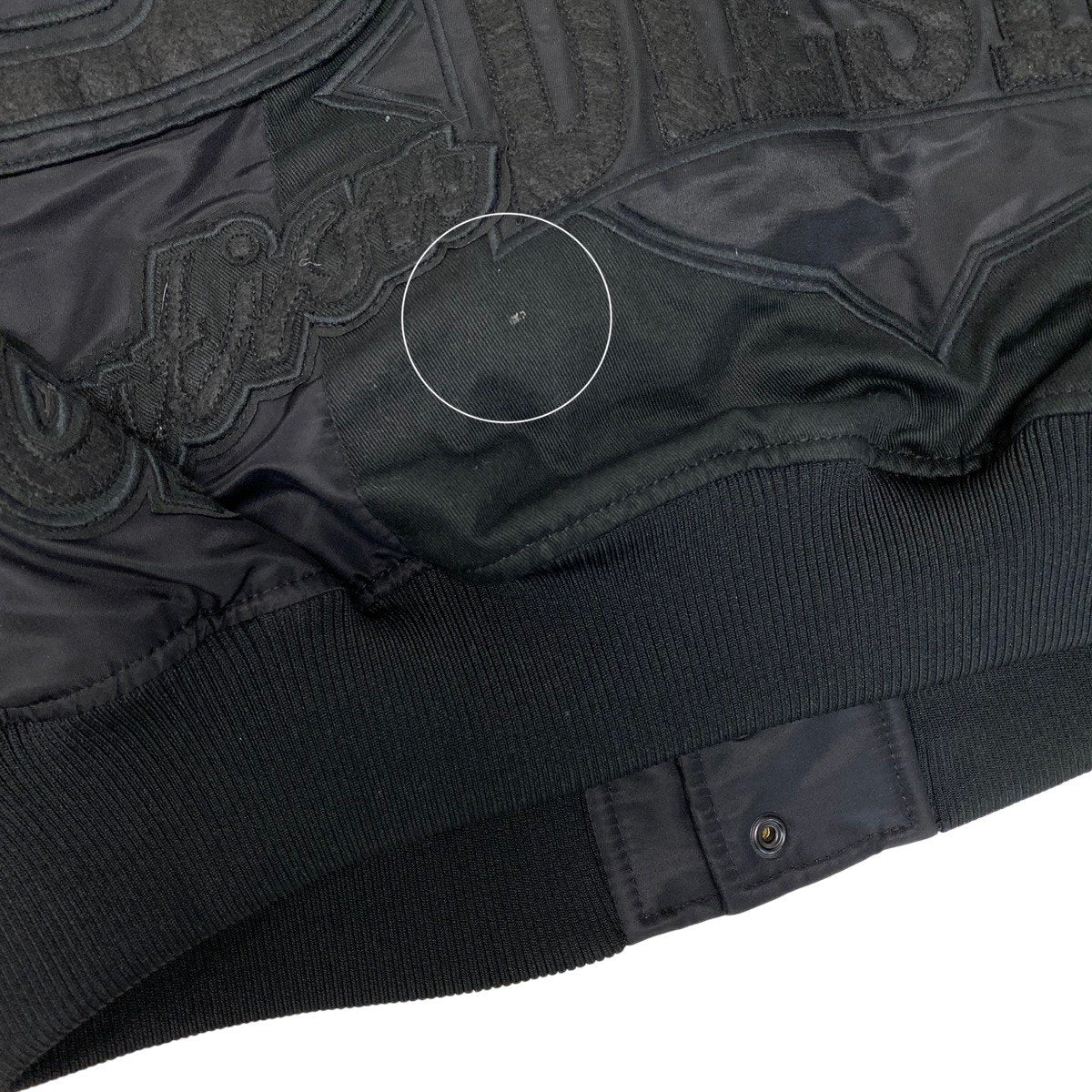 25g14 DIESEL ディーゼル J-BULC-PATCH JACKET ボンバージャケット スタジャン パッチワークデザイン A04982 サイズM ブラック メンズu02t