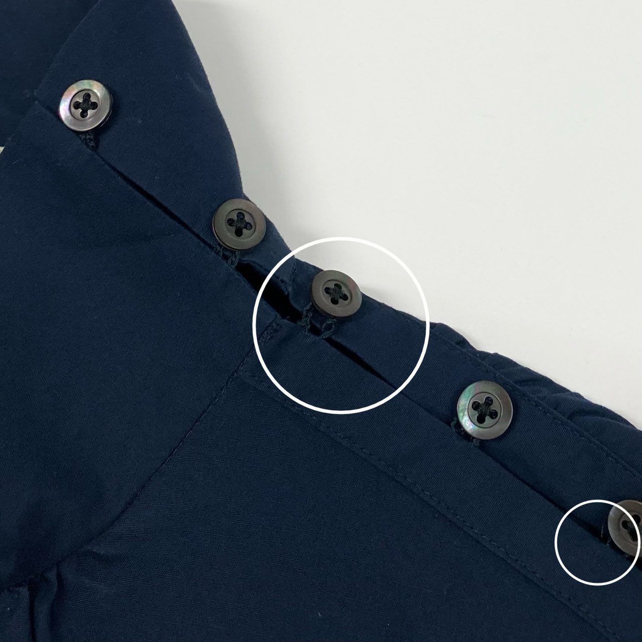 60b22 DRIES VAN NOTEN ドリスヴァンノッテン ハイネック ノースリーブワンピース 裾フリル レディース 女性服 サイズ36 ネイビー コットン100％u02t