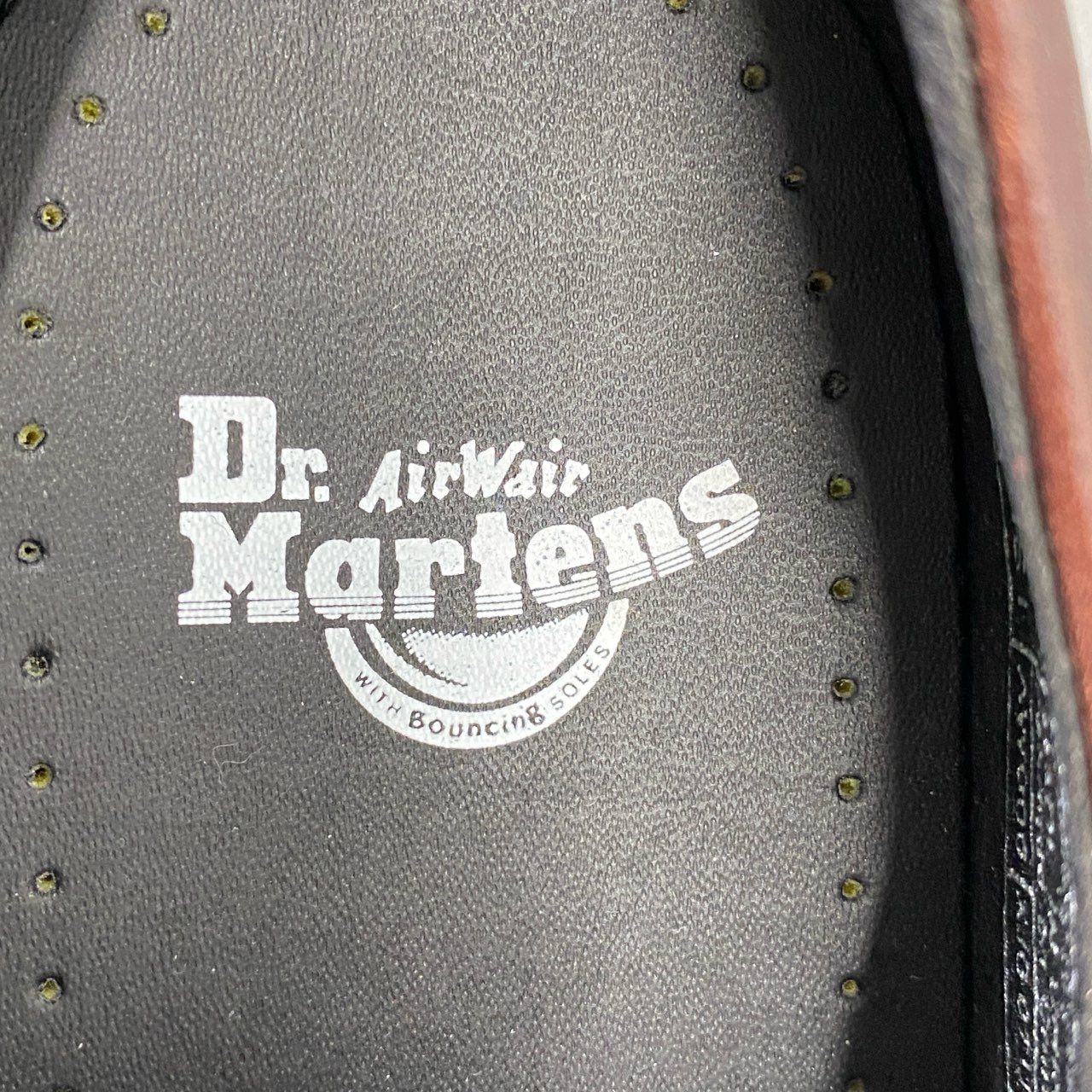 3h2 《美品》 Dr.Martens ドクターマーチン 1461 ３ホールシューズ ショートブーツ (メンズUS5,レディースUS6) ブラウン レザー ユニセックス