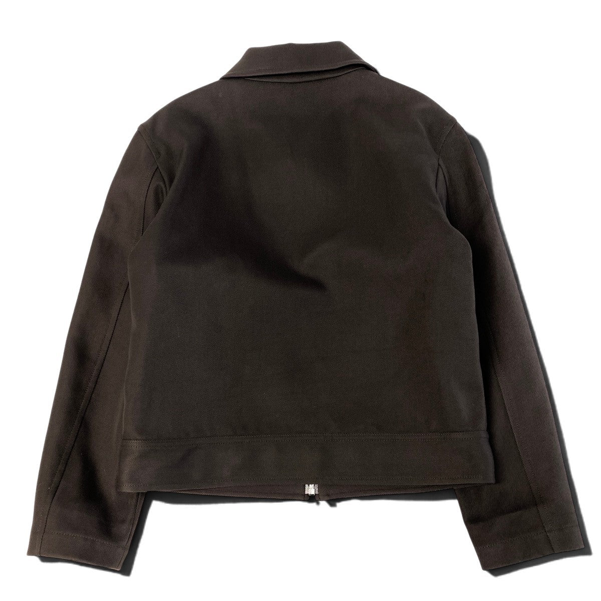 j16 CHANEL シャネル 99P ロゴジップアップ ジャケット Vintage Logo Zip-Up Jacket Brown P12840 Size 40 ブラウンt18r