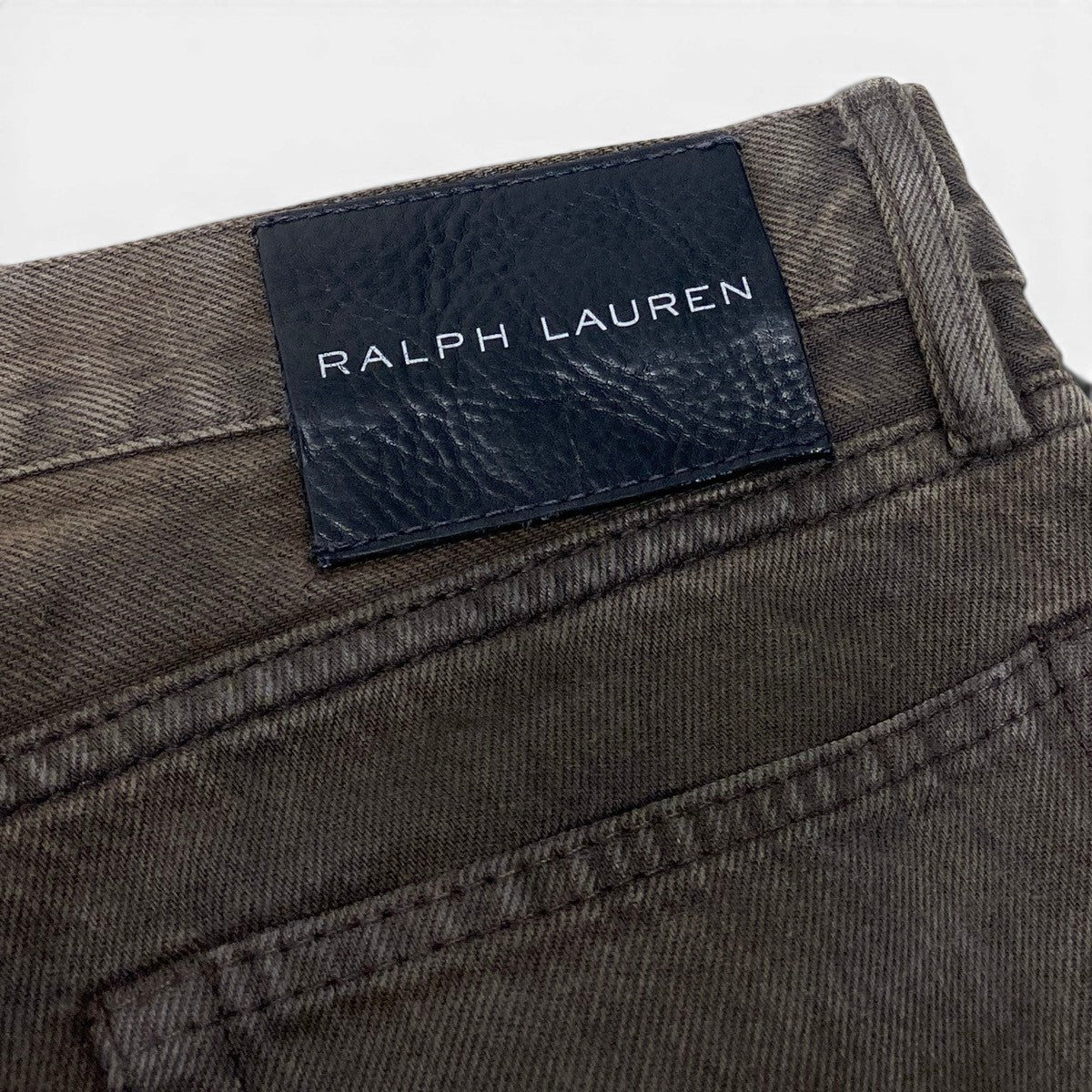 70g1 RALPH LAUREN BLACK LABEL ラルフローレン ブラックレーベル フェード◎ デニムパンツ サイズ33 グレー ジーンズt18r