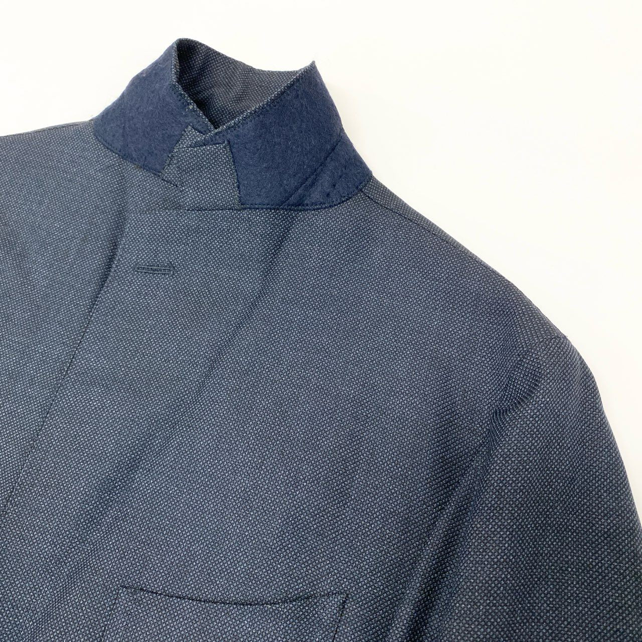22i16 《美品》 TAGLIATORE タリアトーレ テーラードジャケット ブレザー 2SVJ22B01 サイズ46 ネイビー ウール メンズu02t