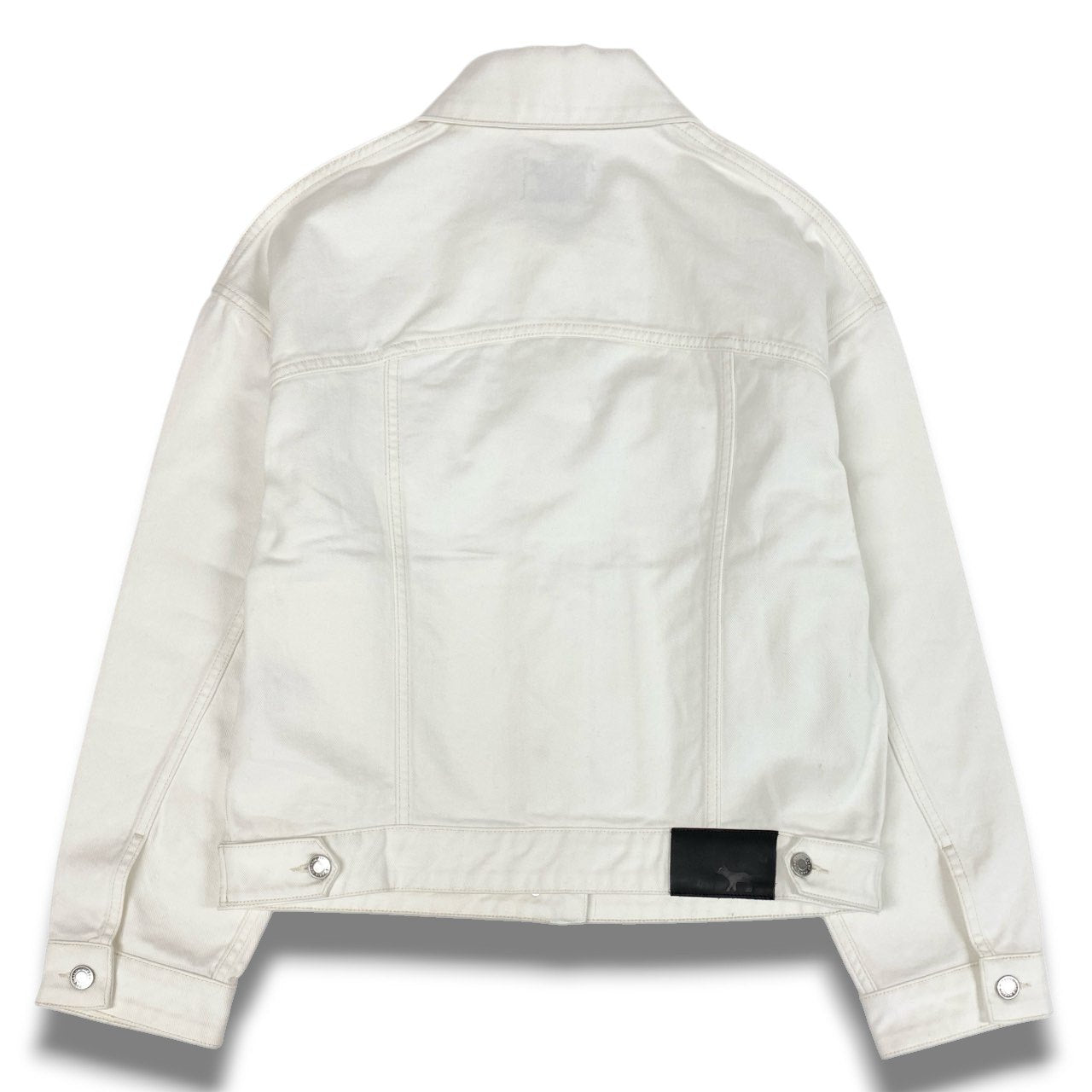 Hc2 MAISON MITSUNE メゾンキツネ ホワイトデニムジャケット サイズM ホワイト メンズ 男性用 アウターk02i