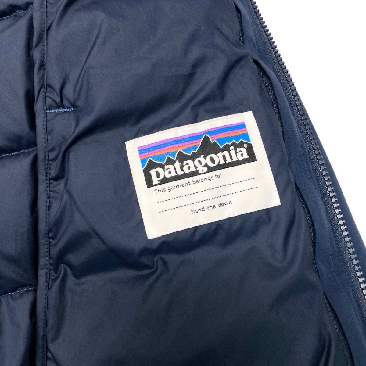 20g29 Patagonia パタゴニア Tres 3-in-1 Parka ダウンジャケット ライナー取外し可  68030 XL 14 ネイビー ガールズ レディース 女性用t18r