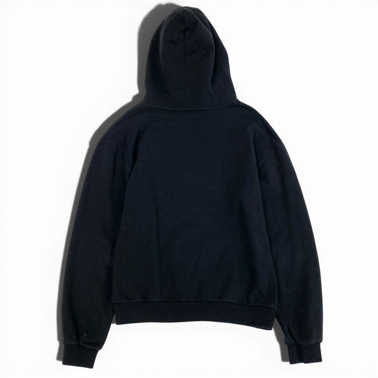 IL23 CELINE セリーヌ エンブロイダリールーズフィットパーカー フーディー マイクロスタッズ トップス 2Y961670Q Sサイズ ブラック メンズ 男性用o07t