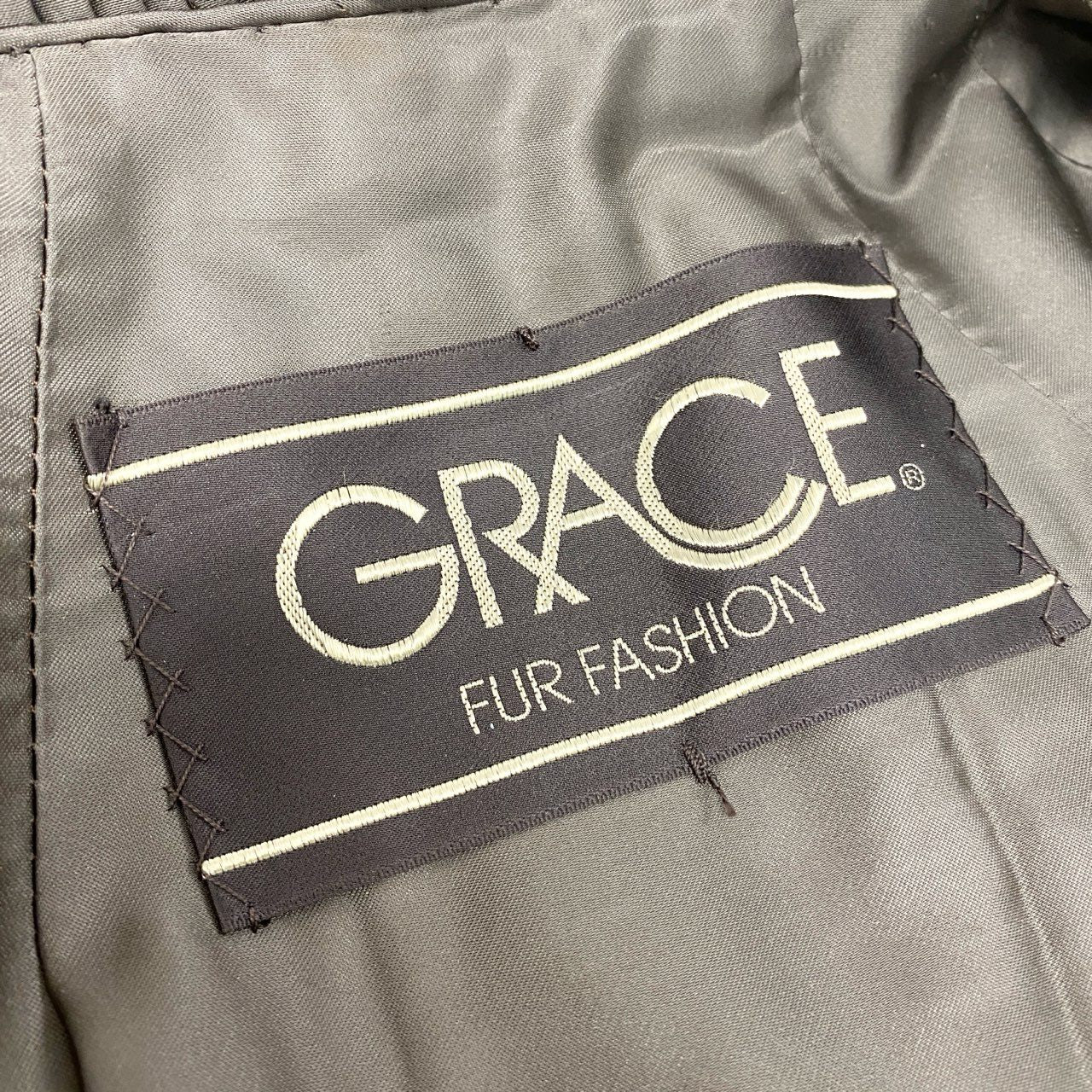 32k28 GRACE グレース デミバフミンク 着丈110cm 超ロングコート 11 ブラウン 本毛皮 MINK FUR リアルファーt18r