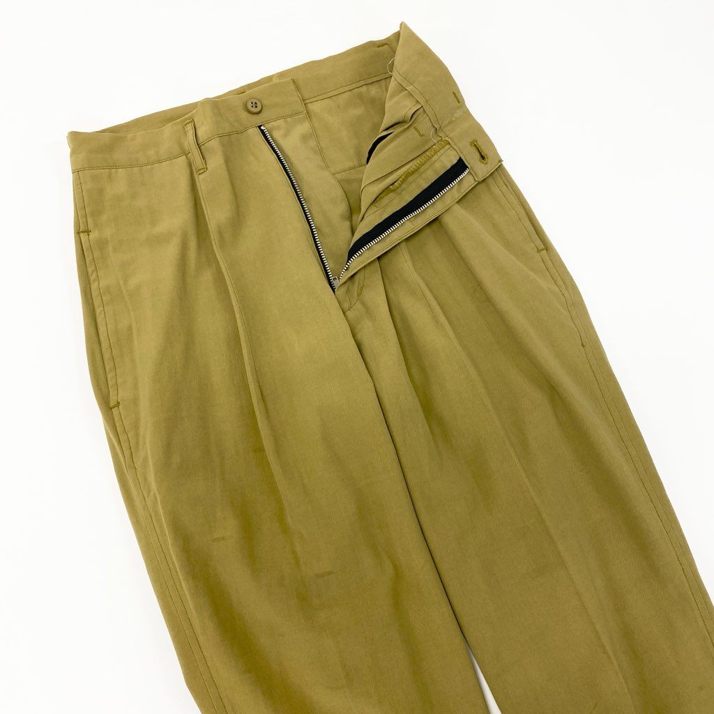 5a12 Y`s for men ワイズフォーメン ヨウジヤマモト セットアップスーツ カジュアルスーツ コットンウール メンズ 紳士服 グリーン系u02t