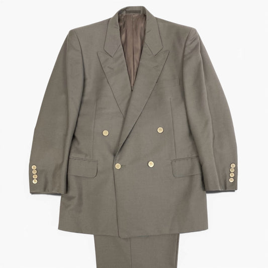 36a30 Burberrys バーバリーズ スーツセットアップ テーラードジャケット スラックス 92-80-170A5サイズ ブラウン メンズ 男性用o07t