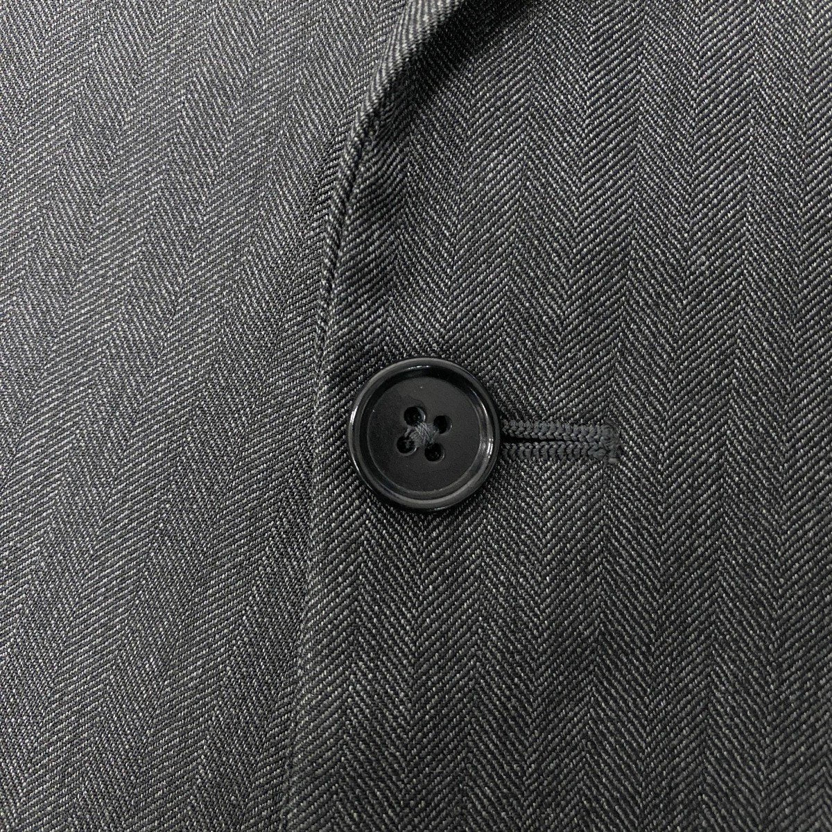 84g15 ARMANI COLLEZIONI アルマーニコレツィオーネ セットアアップ シングルスーツ 2B サイズ48 グレー ウール100％ メンズ 紳士服o07t