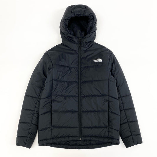 29g28 THE NORTH FACE ザノースフェイス Reversible Anytime Insulated Hoodie リバーシブル エニタイムジャケット NY82180 Sサイズ ブラック ナイロン メンズ