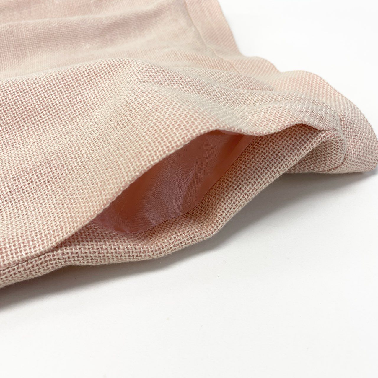 76a28 Vintage Dior Mademoiselle ディオール マドモアゼル クロップドジャケット スカート セットアップ 装飾ボタン M ピンク レディースu02t