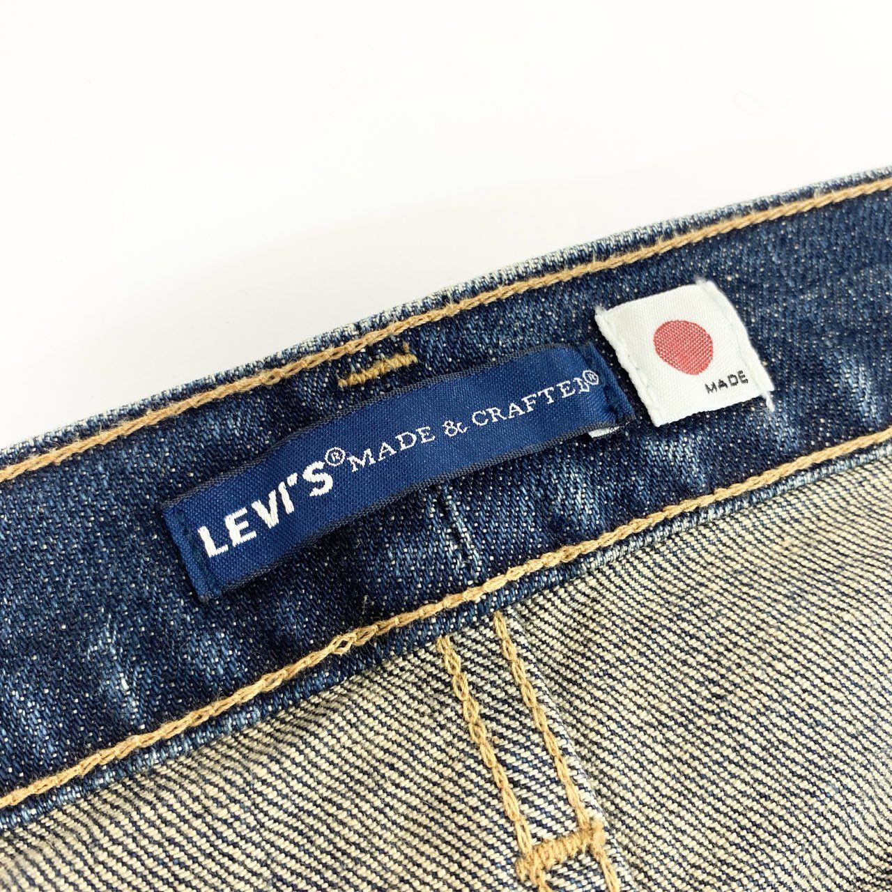 26i30-1《美品》LEVI'S MADE&CRAFTED リーバイス メイド＆クラフテッド デニムパンツ ジーンズ 511 赤耳 日本製 56497-0041 W38 L32 インディゴ メンズo07t