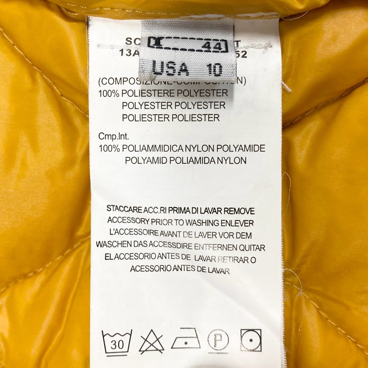 27L15 ERMANNO SCERVINO エルマンノシェルビーノ 中綿コート ロングコート アウター 総柄 44 マルチカラー レディースk02i