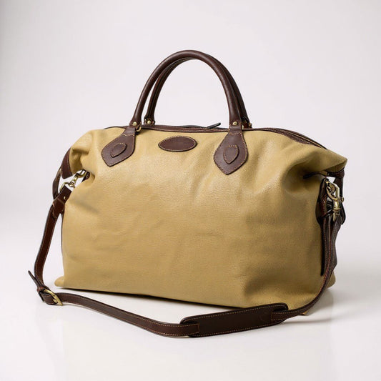 BL10 TUSTING タスティング 2WAY ボストンバッグ キャンバスバッグ 鞄 ベージュ ブラウン メンズk02i