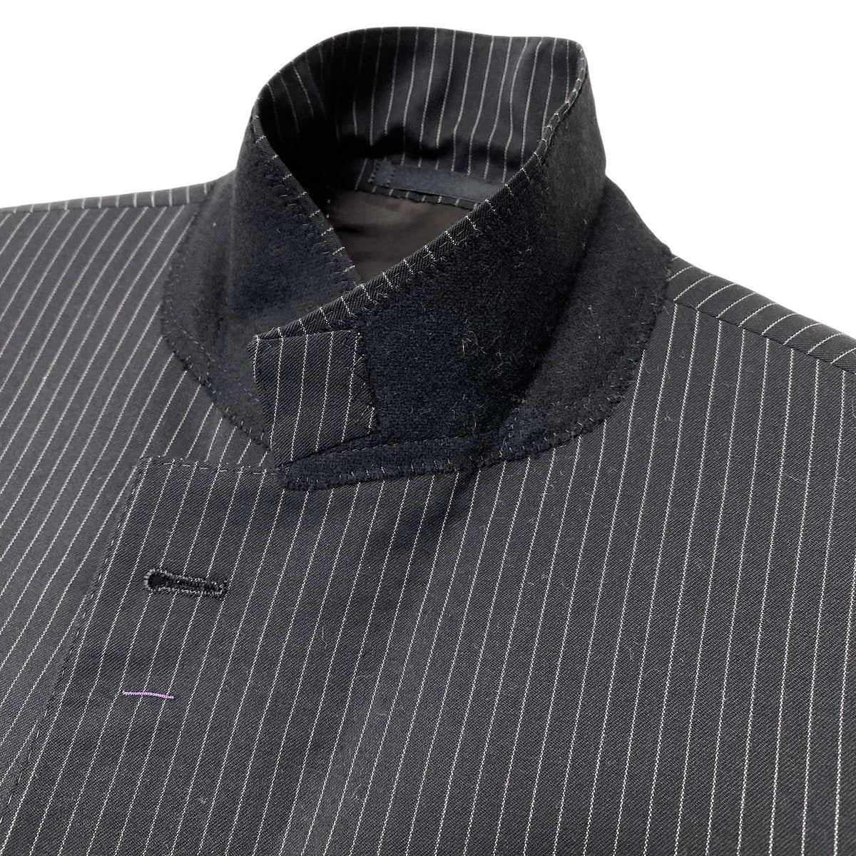 48j16 Paul Smith LONDON ポールスミス セットアップ シングルスーツ ストライプ サイズM ネイビー メンズ 紳士服u02t