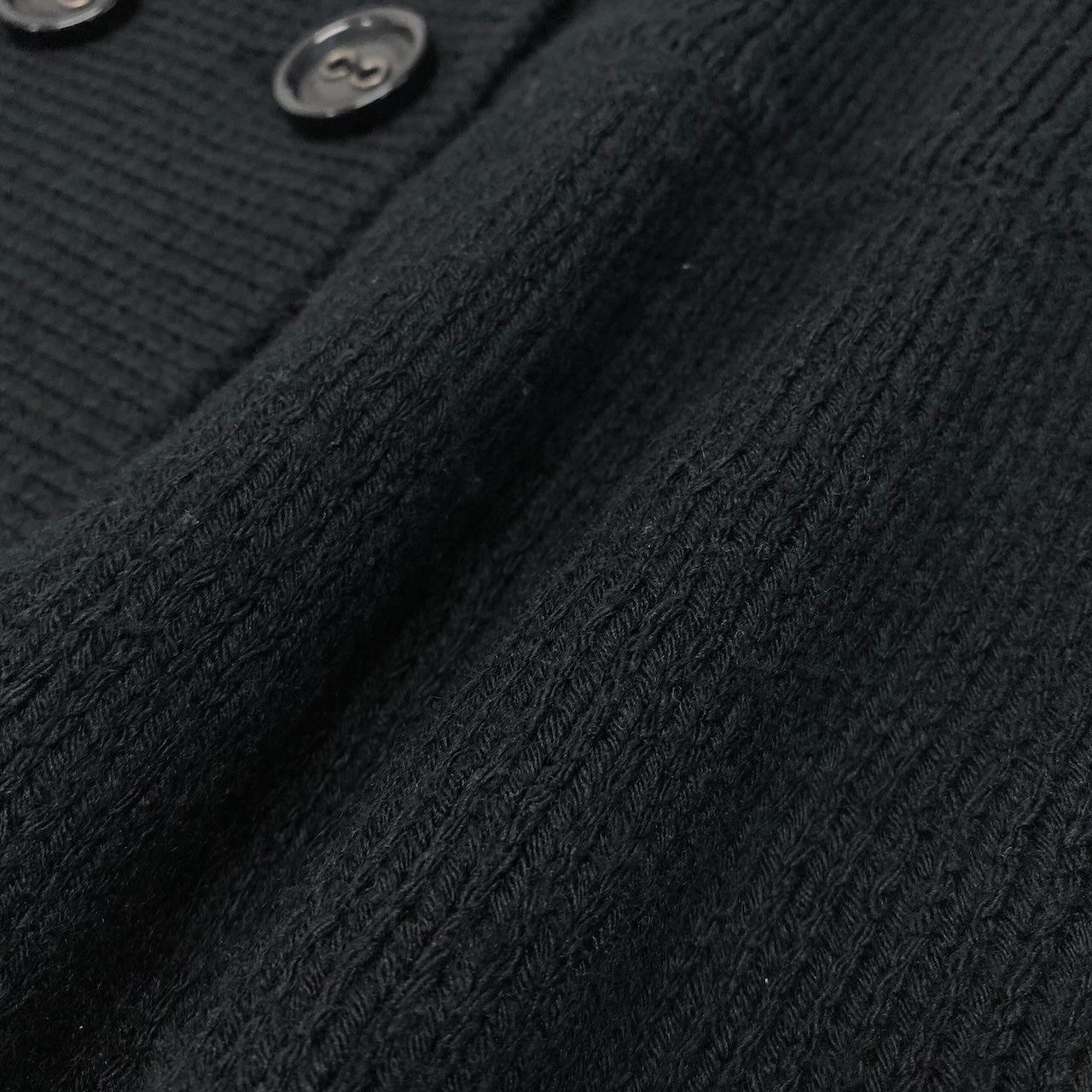 81g4 BURBERRY LONDON BLUE LABEL バーバリーロンドン ブルーレーベル ハイネック ニットジャケット ダブルブレスト ホース刺繡 サイズ38 ブラック レディース 女性用o07t