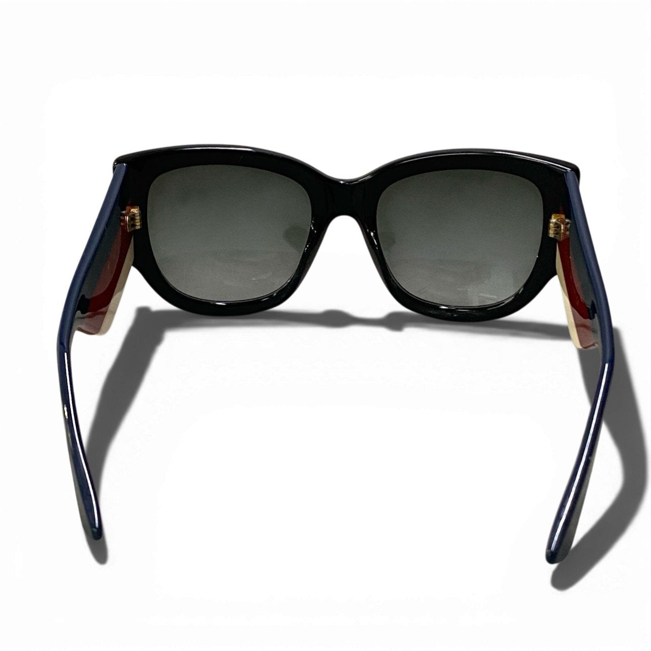 b15 GUCCI グッチ トリコロール GG サングラス アイウェア GG0276S 53□20-145 ブラック レディースta1