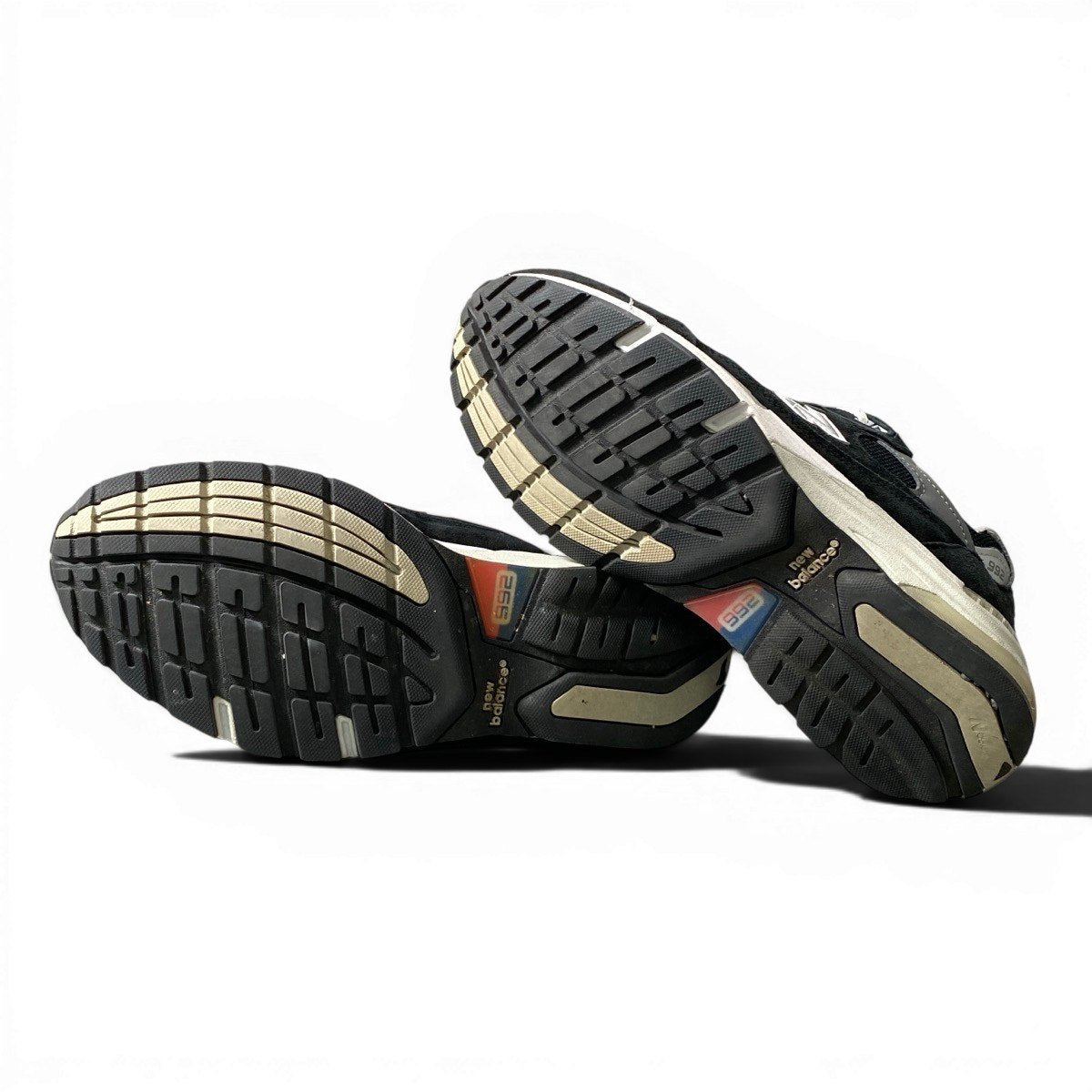 1g1 new balance ニューバランス Made in USA 992 Core ローカットスニーカー シューズ スエード M922EB 25cm ブラック グレー ホワイト メンズ 紳士靴o07t