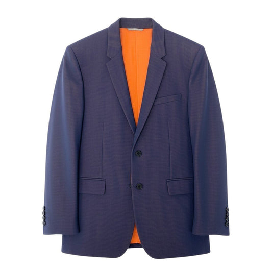 54e13 Dior Homme ディオールオム 16SS テーラードジャケット  2Bジャケット 663C277F3591 48サイズ ネイビー オレンジ ウール100％ メンズ 男性用k02i