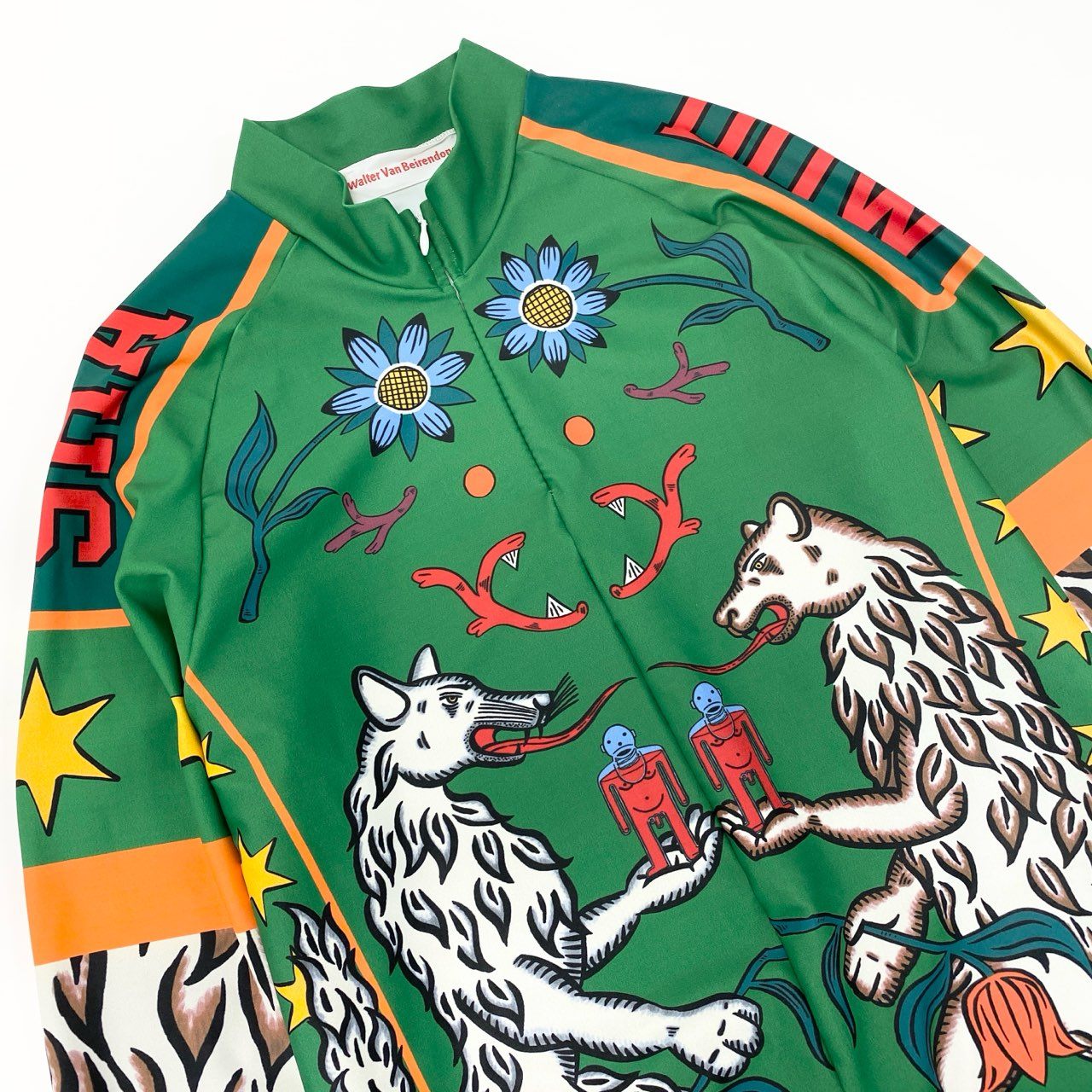 61k28 Walter Van Beirendonck ウォルターヴァンベイレンドンク サイクリングシャツ 長袖カットソー トップス M マルチカラー メンズ W＆LTu02t