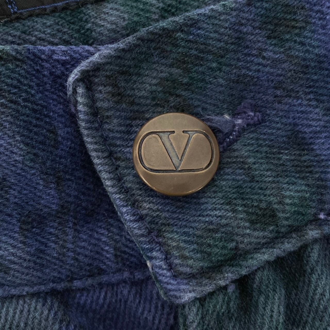 81c26 Valentino ヴァレンティノ Vintage フラワーデニム バギーパンツ サイズ29 パープル イタリア製 DENIM PANTS ジーンズ JEANSt18r